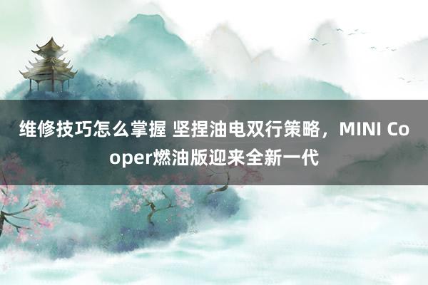 维修技巧怎么掌握 坚捏油电双行策略，MINI Cooper燃油版迎来全新一代